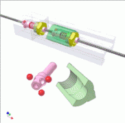 安拆由支持柱、凹槽板、弹簧夹、限位块